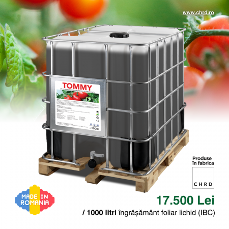 TOMMY, Biostimulator nemicrobian pentru tomate, IBC 1000 litri