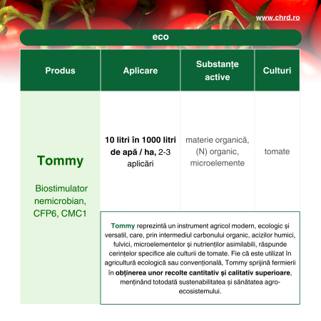TOMMY, Biostimulator nemicrobian pentru tomate, IBC 1000 litri [2]