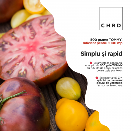 TOMMY – FERTILIZANT EU DE TIP PFC 1, CMC 1 CF. REG. (CE) 1009/2019 Foliar pentru tomate, 500g [2]