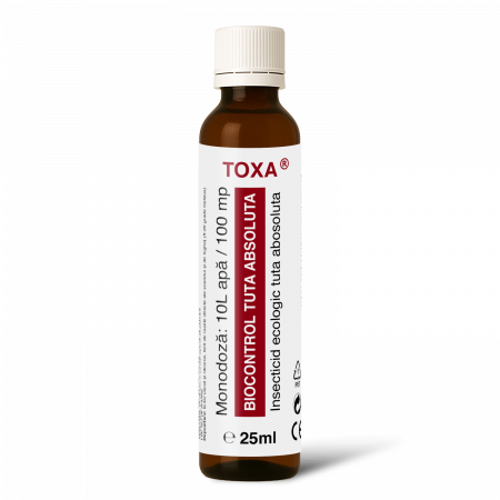 TOXA®, Insecticid biologic împotriva Tutei absoluta, 100mp, 25ml