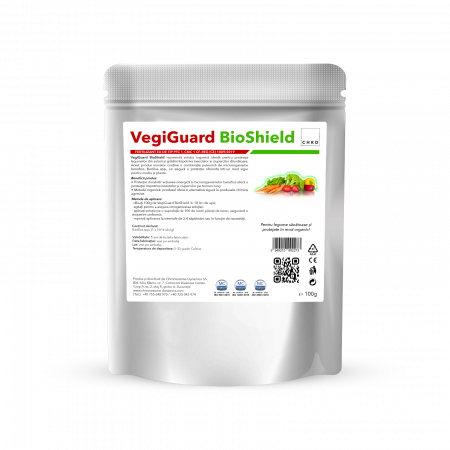 Bioinsecticide - VegiGuard BioShield, Produs natural pentru biocontrolul bolilor si daunatorilor culturilor de legume, 100 g