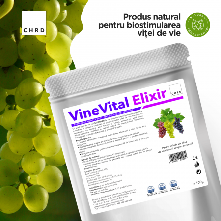 VineVital Elixir, Produs natural pe baza de microorganisme si acizi humici si fulvici pentru biostimularea vitei de vie, 100 g [1]