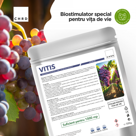 VITIS – FERTILIZANT EU DE TIP PFC 1, CMC 1 CF. REG. (CE) 1009/2019 Foliar pentru viță de vie, 500g [1]