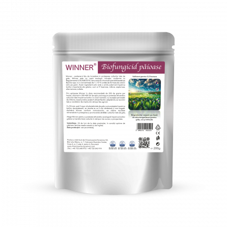 Biofungicide - Winner, Biofungicid paioase, plic 200g