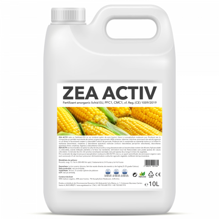 ZEA ACTIV, fertilizant anorganic lichid special pentru cultura de porumb, bidon 10L