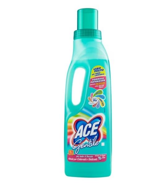 Solutie curatat pete Ace Gentile Colorati i Delicati, 1L, pentru rufe colorate sau delicate, igienizeaza si elimina petele in mod gentil [1]