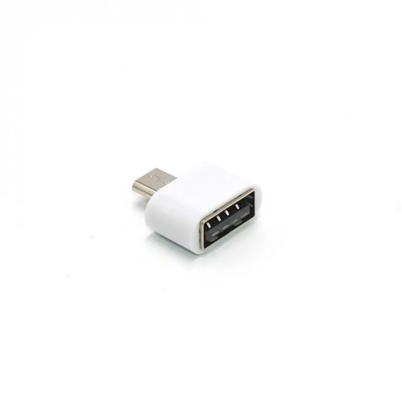 Adaptor OTG USB 2.0 la microUSB, OTG, Universal, Alb [3]