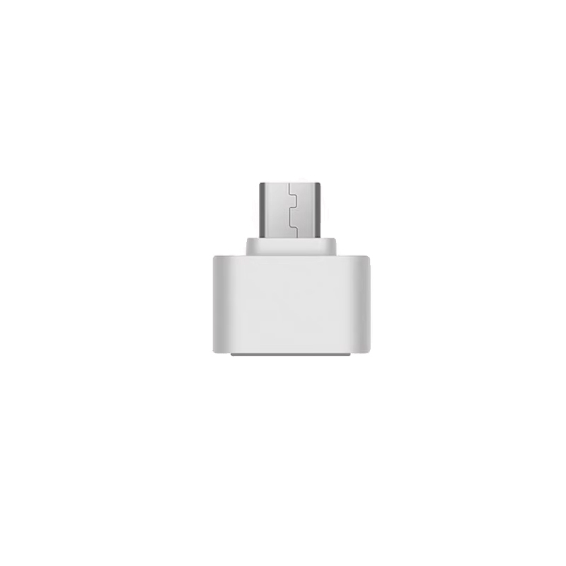 Adaptor OTG USB 2.0 la microUSB, OTG, Universal, Alb [2]