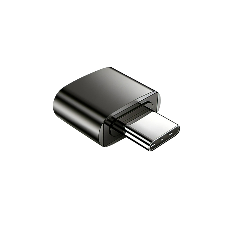 Adaptor OTG USB 3.0 la USB tip C, OTG, Universal, Negru [2]