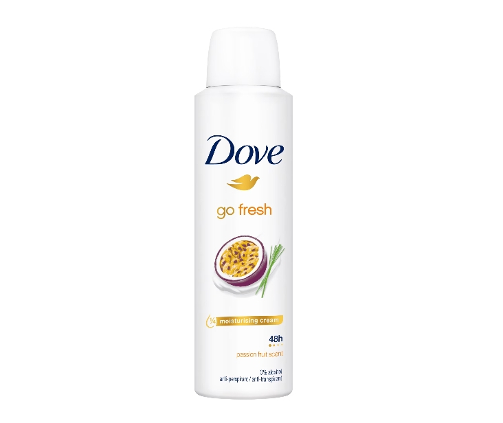 Deodorant spray Dove cu fructul pasiunii 48h, 150 ml [1]
