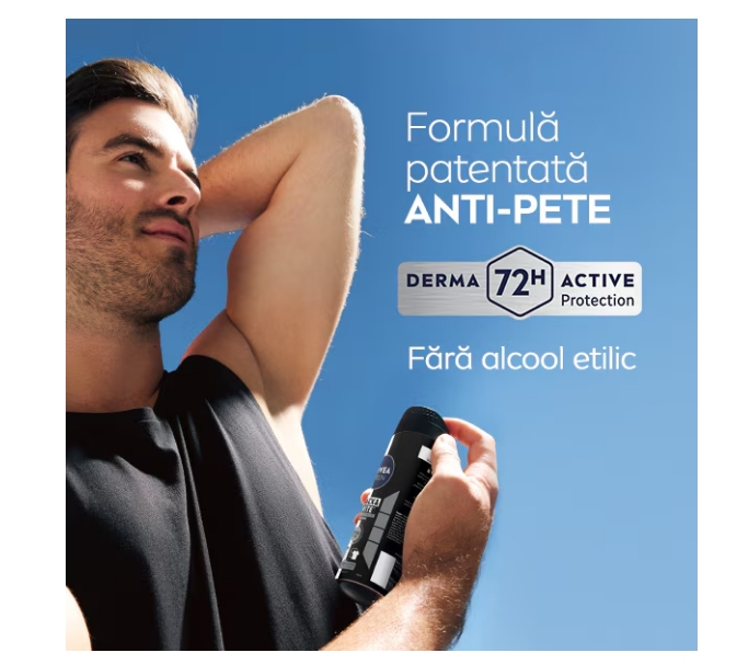 Deodorant spray Nivea Men Invisible for Black & White Power, 250 ml [4]