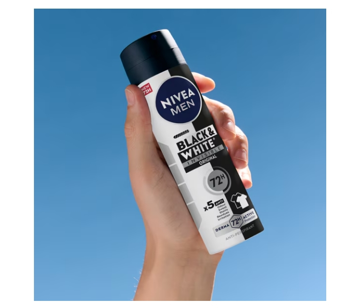 Deodorant spray Nivea Men Invisible for Black & White Power, 250 ml [5]