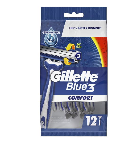 Aparat de ras de unica folosinta Gillette Blue3, 12 buc [1]