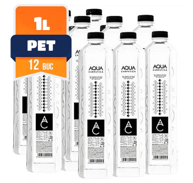 Apa minerala plata AQUA CARPATICA bax 12 x 1 L [1]