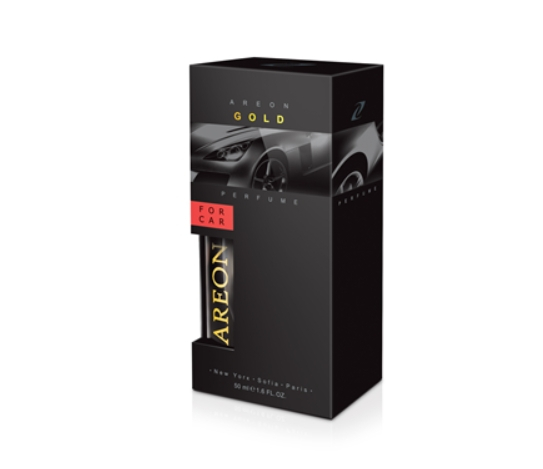 AREON Odorizant Auto  Parfum Masina, Gold 50 ml [1]