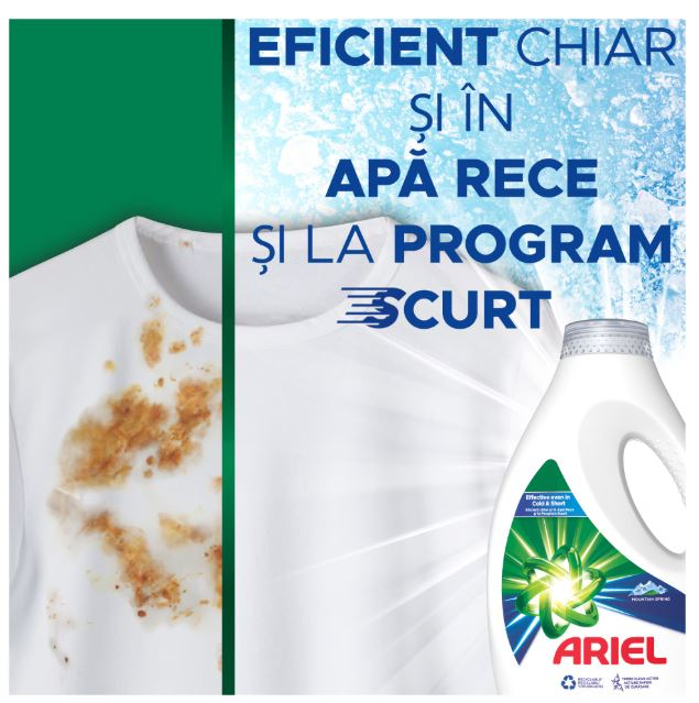 ARIEL Mountain Spring Detergent Rufe Lichid 1.8 L [4]
