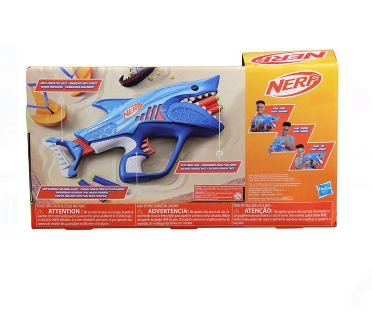 Arma Nerf Sharkfire Elite - Hasbro [4]