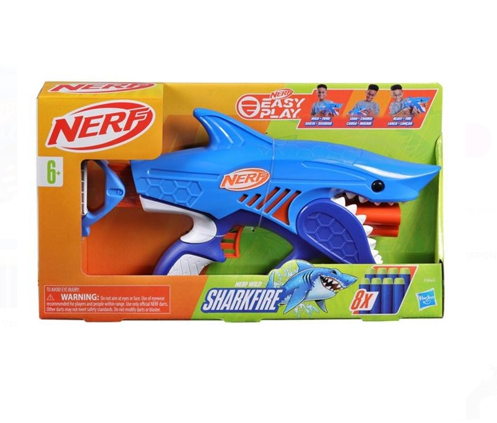 Arma Nerf Sharkfire Elite - Hasbro [5]