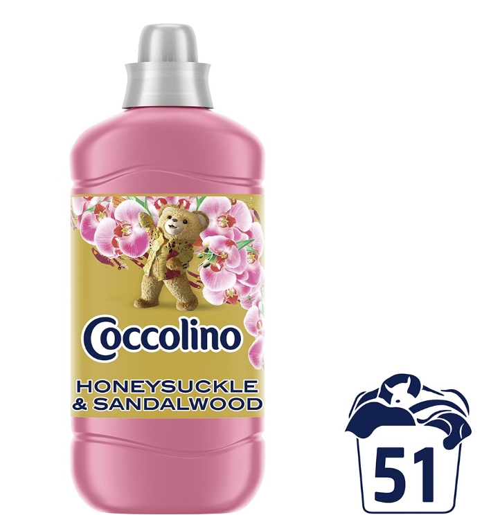 Balsam de rufe COCCOLINO Honeysuckle & Sandalwood, 1275 ml, 51 spalari [2]