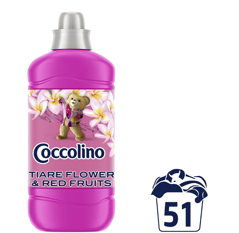 Balsam de rufe COCCOLINO Tiare Flower & Red Fruits, 1275 ml, 51 spalari [2]
