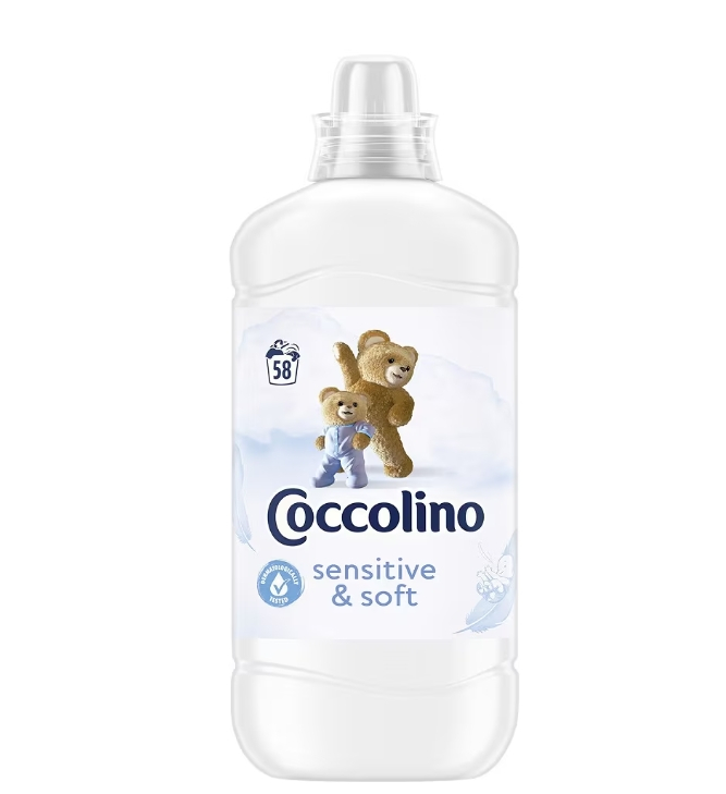 Balsam de rufe Coccolino Sensitive Soft, 1.45 l, 58 spalari [1]