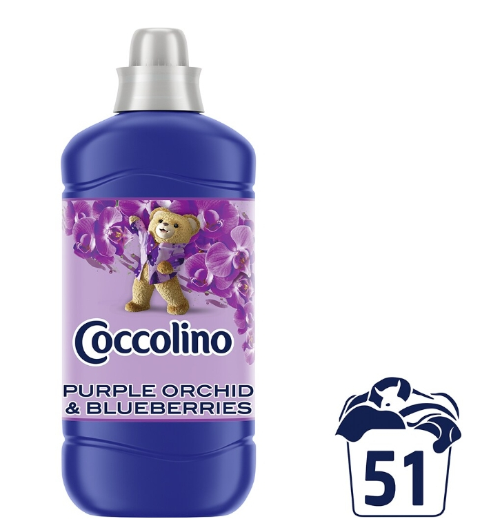 Balsam de rufe COCCOLINO Purple Orchid & Blueberries, 1275 ml, 51 spalari [2]