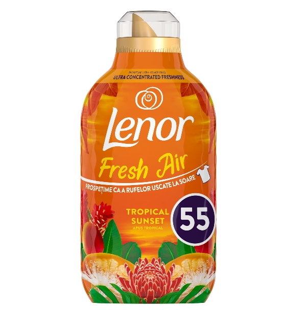 Balsam de rufe Lenor Fresh Air Tropical Sunset, 770 ml, 55 spalari [1]