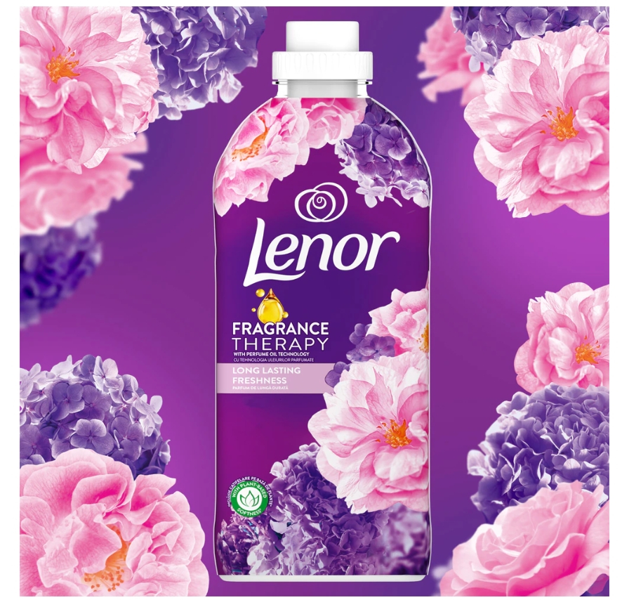Balsam de rufe LENOR Fragrance Therapy Floral Bouquet, 1.2 l, 48 spalari [2]