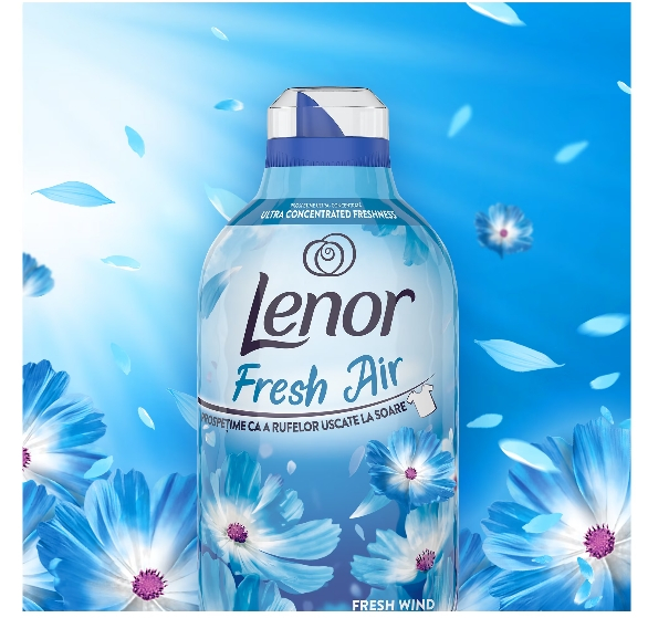 Set 3 x Lenor Balsam Rufe 770ml Fresh Air Fresh Wind 55 spalari [2]