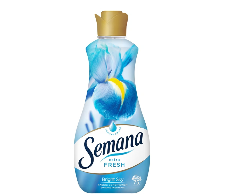 Balsam de rufe SEMANA Extra Fresh Bright Sky, 1.5 l, 75 spalari [1]