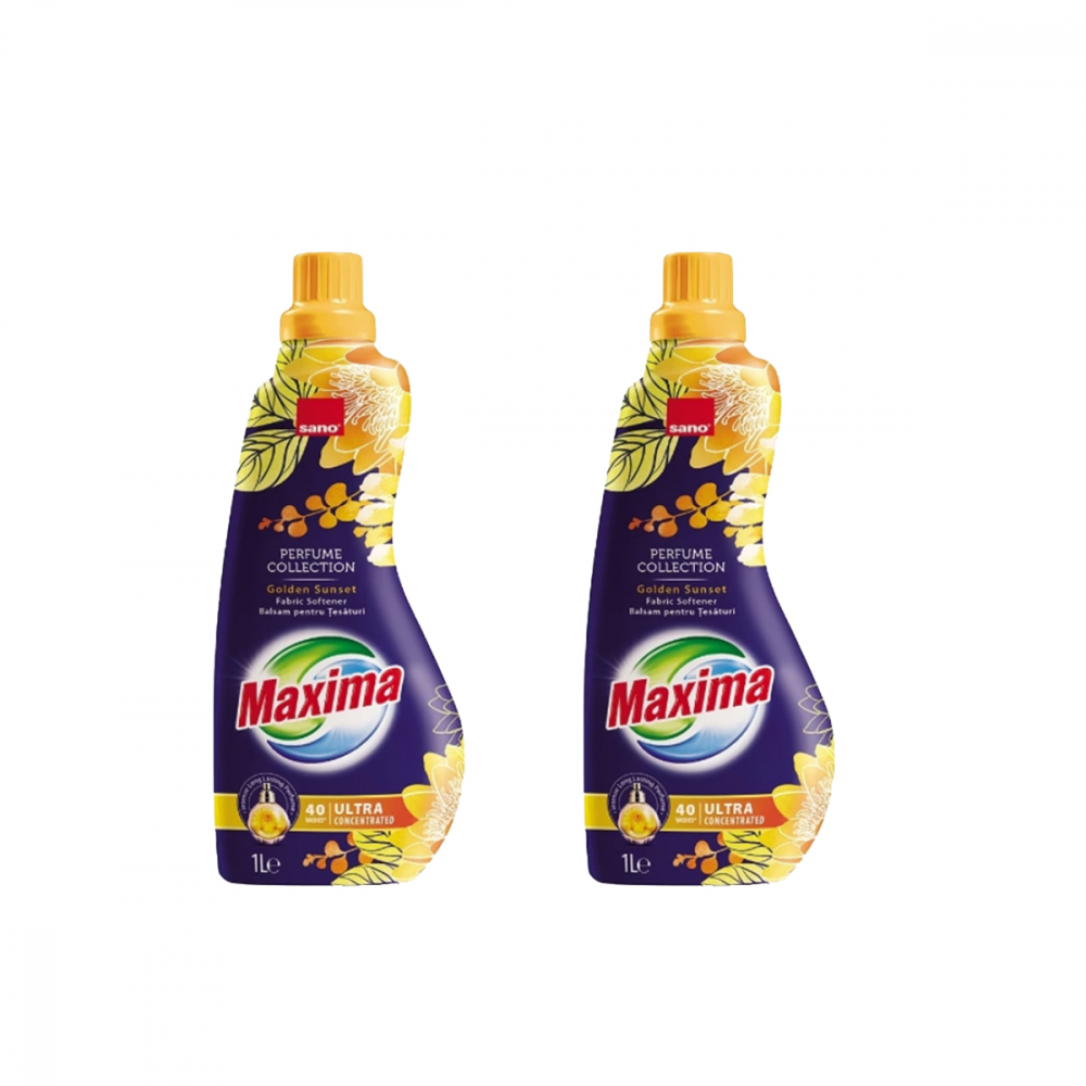 Pachet 2x Balsam de rufe Golden Sunset, 1L [1]