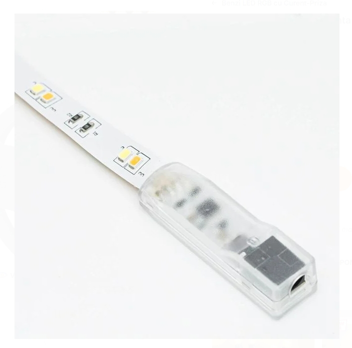 Banda Strip Light Autocolanta cu Lumina Alba si Telecomanda 12V - 5m [4]