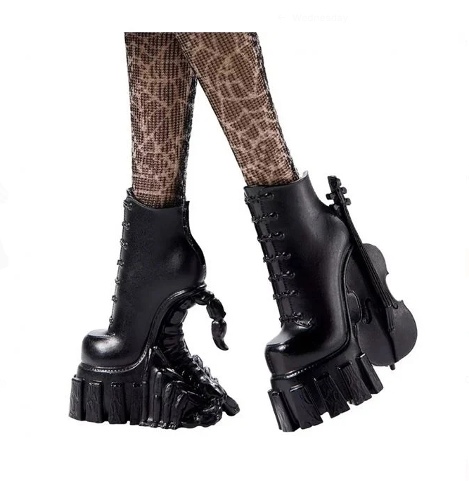 Papusa Monster High Wednesday de Colectie School Outfit - Mattel [3]