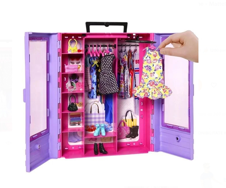 Barbie Fashion Dulap cu Haine - Mattel [4]