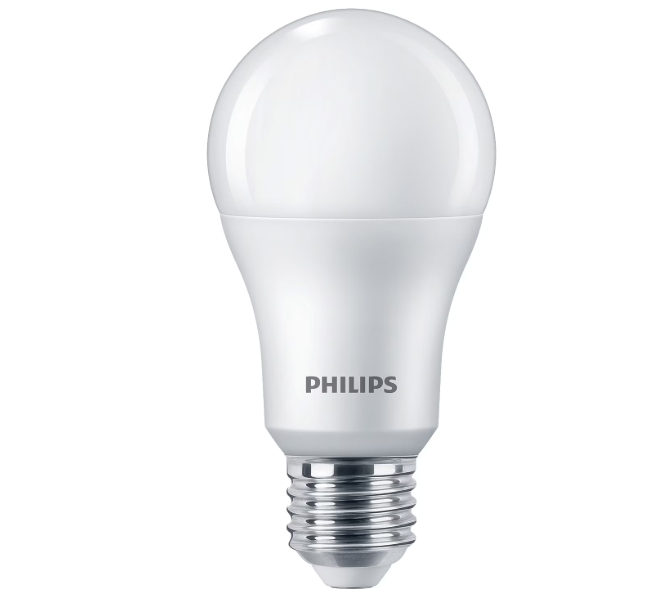 Pachet 2 becuri LED Philips A67, E27, 13W (100W), 1521 lm, lumina alba calda (2700K), Clasa energetica E [2]