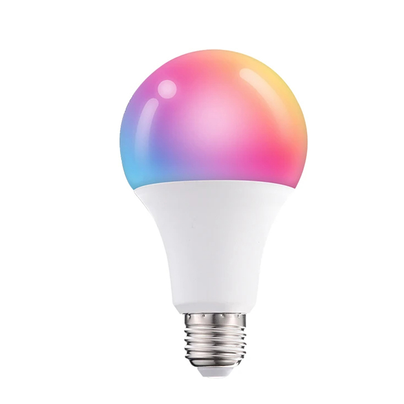 Bec LED Inteligent, 9W, WiFi, Compatibil cu Google Assistant si Alexa, Control la Distanta (Tuya/Smart Life) , 2700 ~ 6500K , RGB, E27 [7]