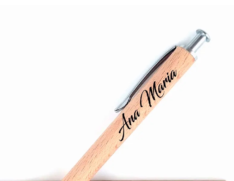 Pix din bambus - personalizat cu text prin gravare [7]