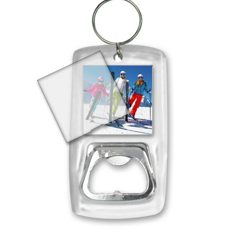 Breloc plastic insertie foto desfacator - personalizabil [2]