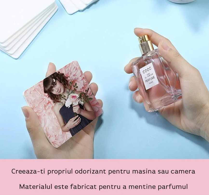 Odorizant auto personalizat - patrat [2]