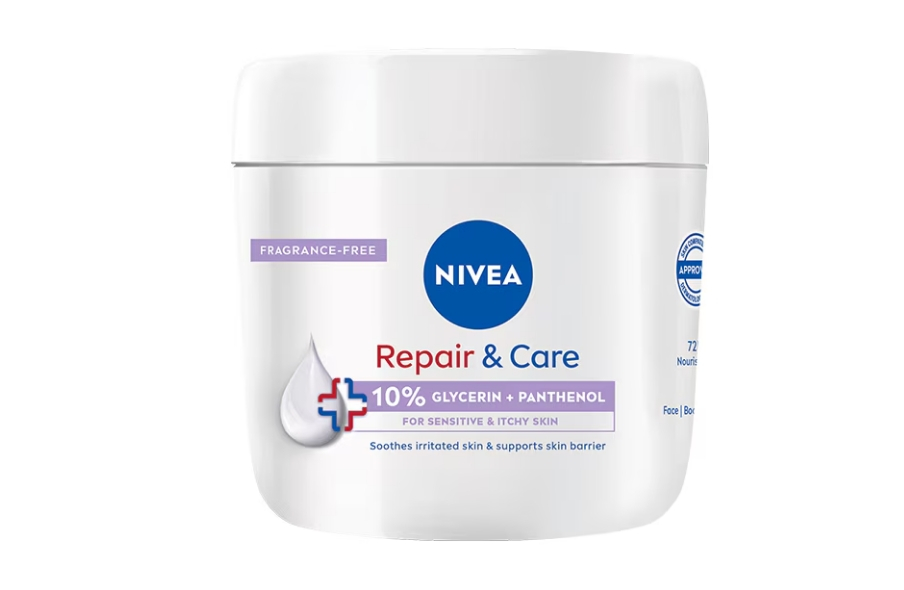 Crema Nivea Repair & Care cu 10% Glicerina si Pantenol, fara parfum, 400 ml [1]