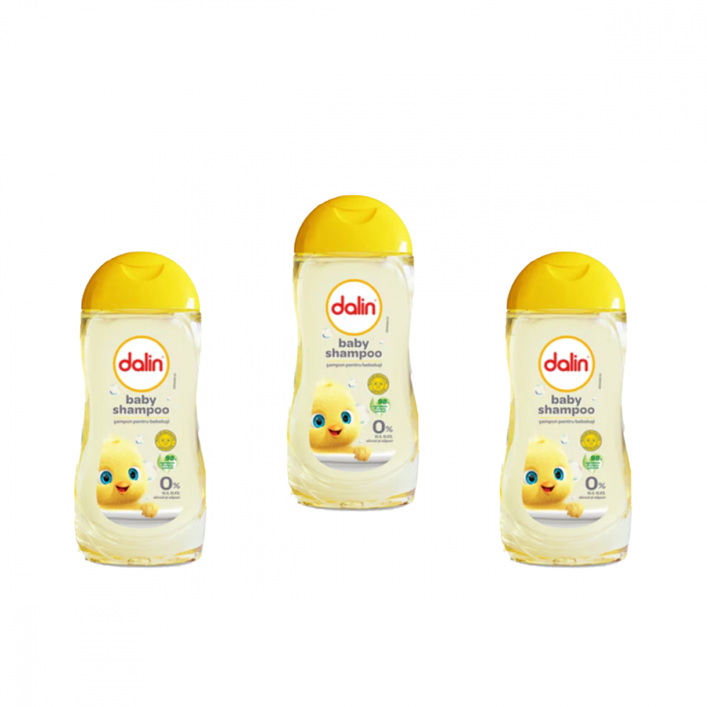 Set 3 x Sampon Dalin fara Lacrimi, pentru Copii, 200 ml [1]