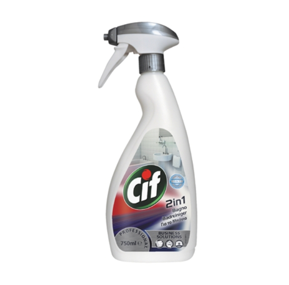 Detergent pentru baie 2 in 1 Cif Professional, 0,75 l [1]