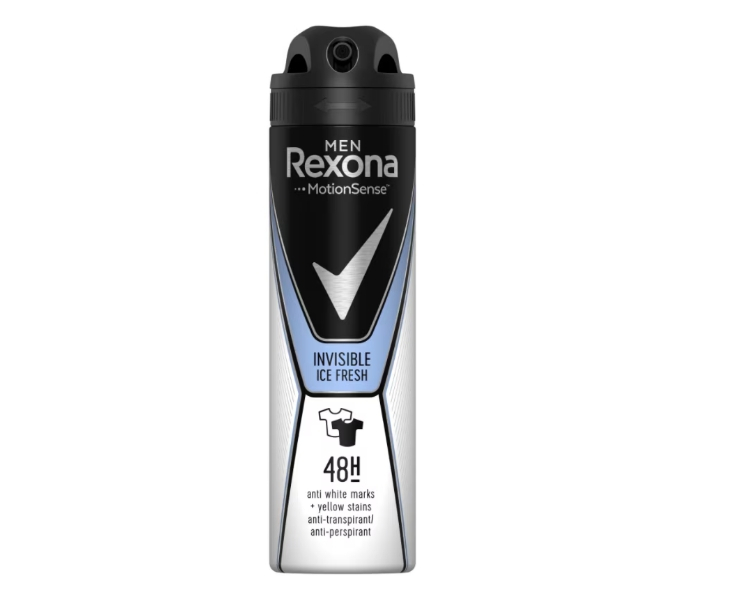 Deodorant antiperspirant spray Rexona Invisible Ice pentru barbati, 150 ml [1]