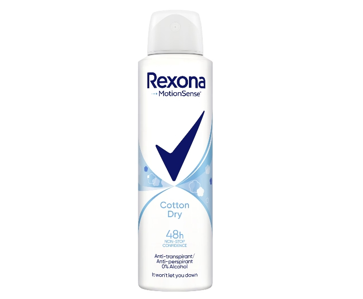 Deodorant antiperspirant spray Rexona Cotton, 150 ml [1]