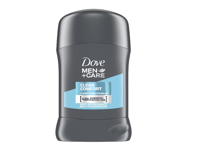 Deodorant antiperspirant stick Dove Clean Comfort pentru barbati, 50 ml [1]