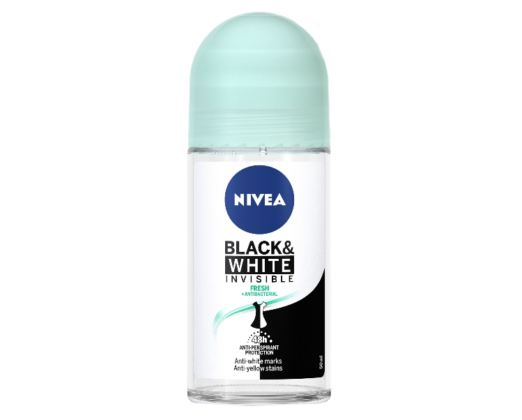 Deodorant roll-on Nivea Invisible Black&White Fresh, 50ml [1]