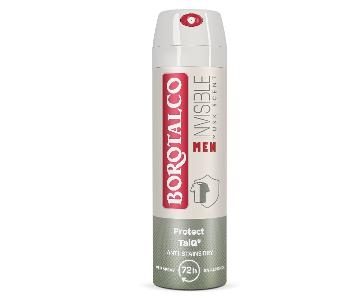 Deodorant Spray Borotalco Men Invisible, 150 ml [1]