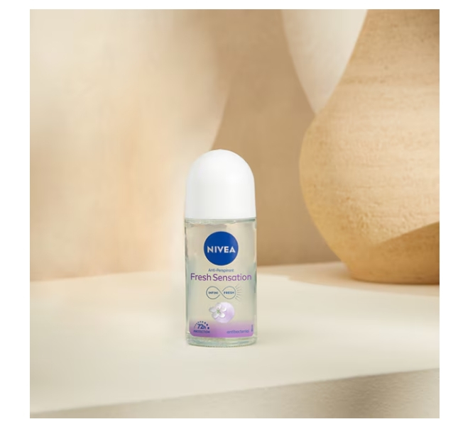 Deodorant roll-on feminin Fresh Sensation, Nivea, 50 ml [4]