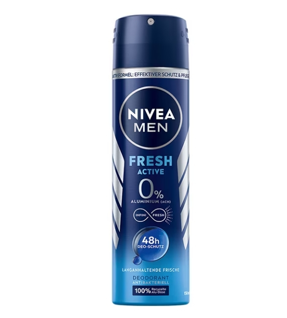 Deodorant spray Nivea Deo masculin Fresh Active, 150 ml [1]