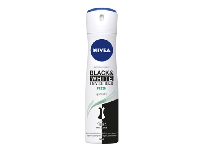 Deodorant spray Nivea Invisible for Black & White Fresh, 150 ml [1]
